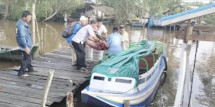 Speedboat Hibah BC Tembilahan Bermanfaat Bagi Warga Desa