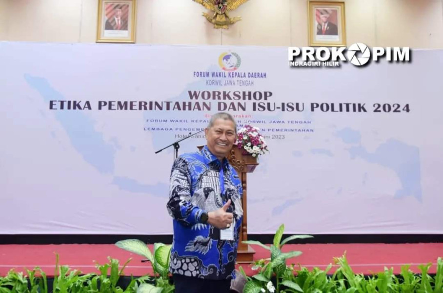 Wabup Inhil H.Syamsuddin Uti Ikuti Workshop Forwakada Se-Indonesia