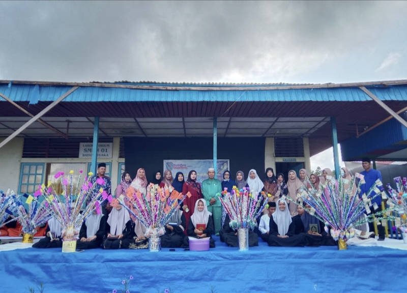 SMPN 1 Batang Tuaka Gelar Khatmil Quran Dalam Pesantren Ramadhan 2024