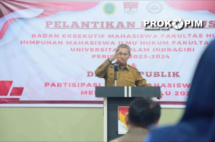 Wabup H.Syamsuddin Uti Berpesan Kepada Mahasiswa Agar Berorganisasi Yang Benar.